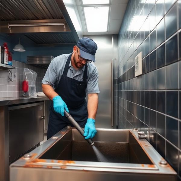 Limpeza de Caixa de Gordura